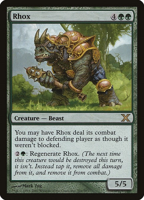Image for Rhox (291) [10th Edition] - Magic: The Gathering