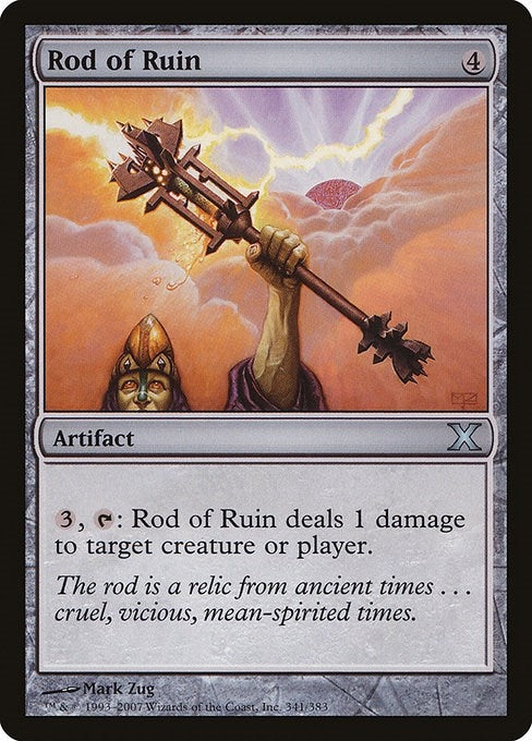 Image for Rod of Ruin (341) [10th Edition] - Magic: The Gathering