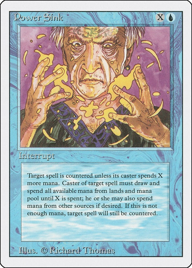 Image for Power Sink [Revised Edition] - Magic: The Gathering