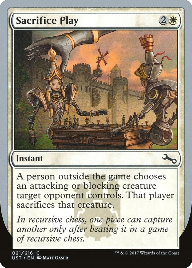 Image for Sacrifice Play (21) [Unstable] - Magic: The Gathering