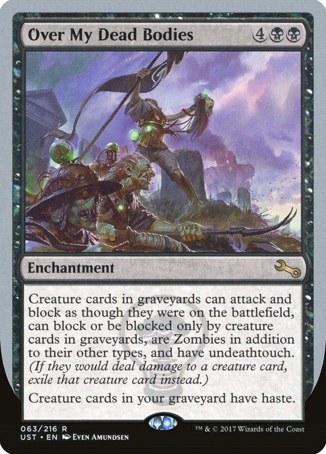 Image for Over My Dead Bodies (63) [Unstable] - Magic: The Gathering