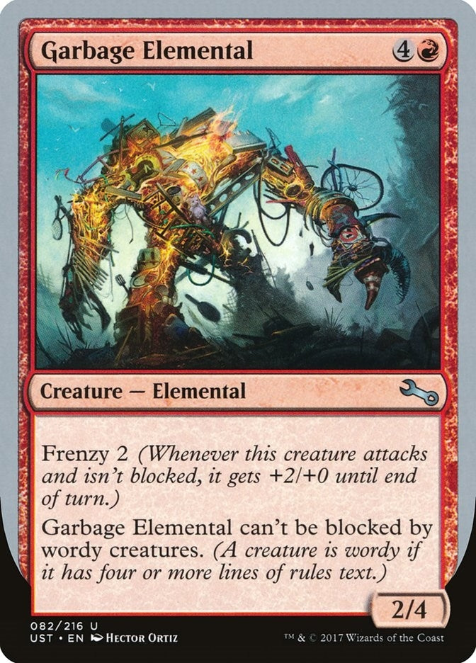 Image for Garbage Elemental (A) (82) [Unstable] - Magic: The Gathering