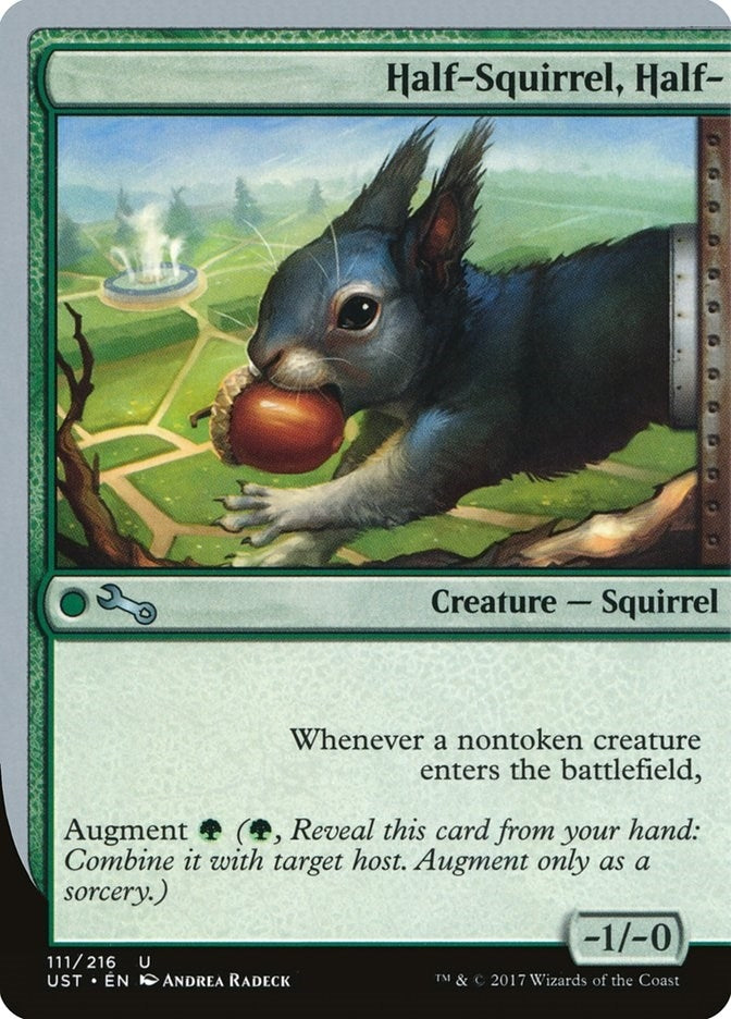 Image for Half-Squirrel, Half- (111) [Unstable] - Magic: The Gathering