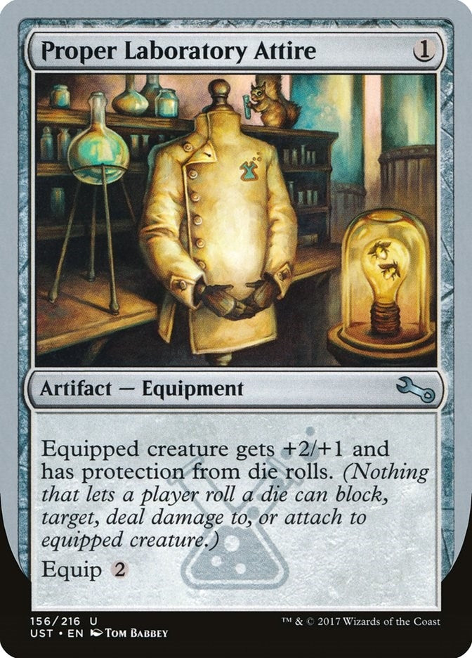 Image for Proper Laboratory Attire (156) [Unstable] - Magic: The Gathering