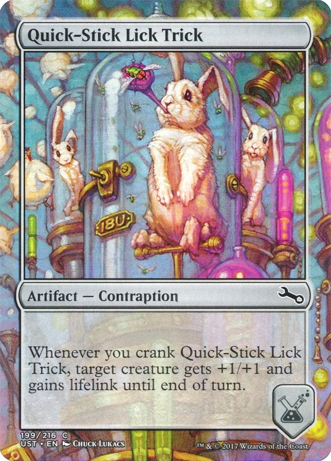 Image for Quick-Stick Lick Trick (199) [Unstable] - Magic: The Gathering