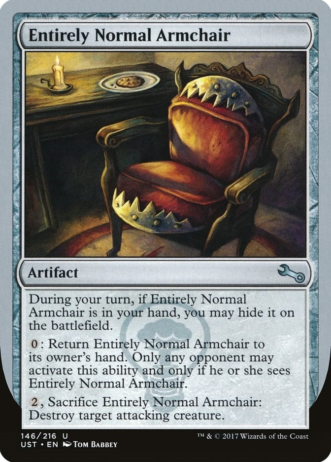 Image for Entirely Normal Armchair (146) [Unstable] - Magic: The Gathering