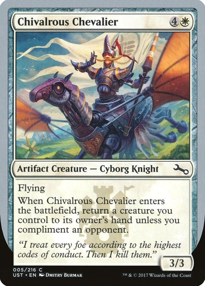 Image for Chivalrous Chevalier (5) [Unstable] - Magic: The Gathering