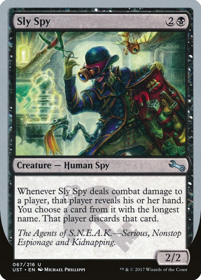 Image for Sly Spy (A) (67) [Unstable] - Magic: The Gathering