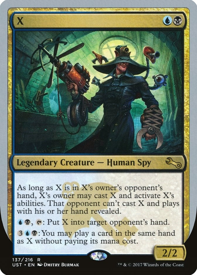 Image for X (137) [Unstable] - Magic: The Gathering