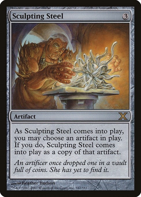 Image for Sculpting Steel (342) [10th Edition] - Magic: The Gathering