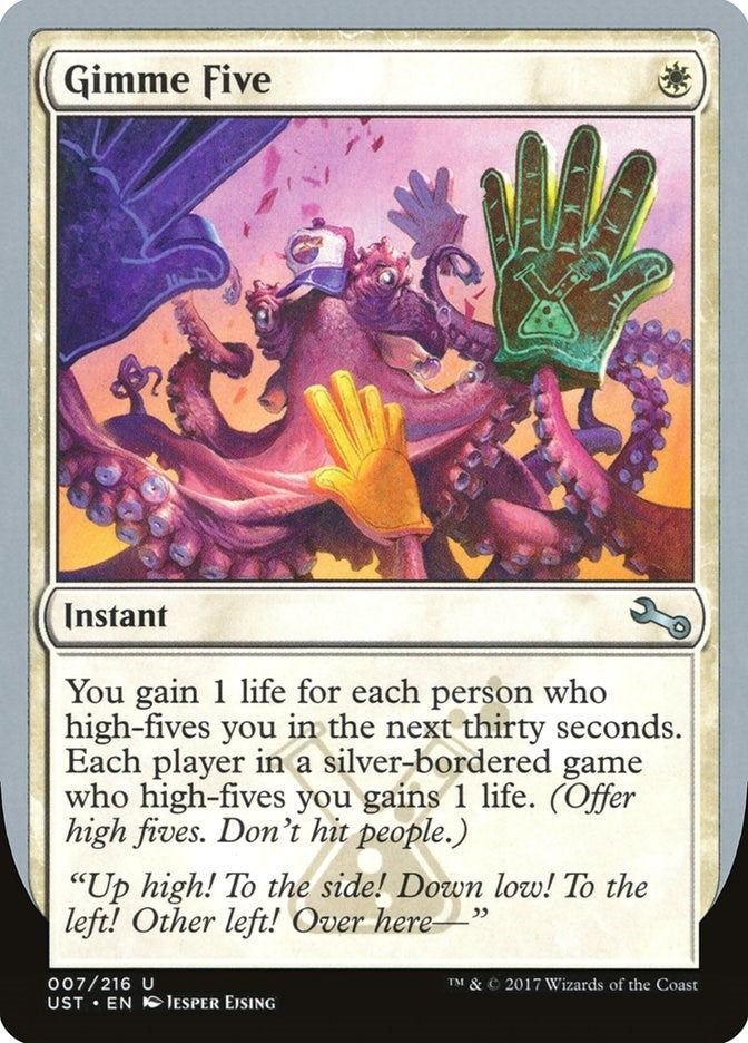 Image for Gimme Five (7) [Unstable] - Magic: The Gathering