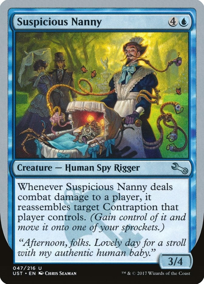 Image for Suspicious Nanny (47) [Unstable] - Magic: The Gathering