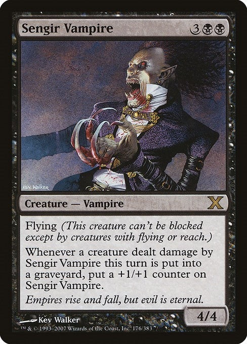 Image for Sengir Vampire (176) [10th Edition] - Magic: The Gathering
