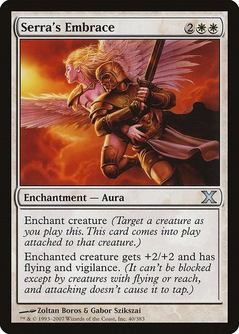 Image for Serra's Embrace (40) [10th Edition] - Magic: The Gathering