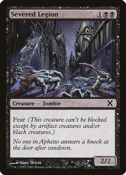 Image for Severed Legion (177) [10th Edition] - Magic: The Gathering
