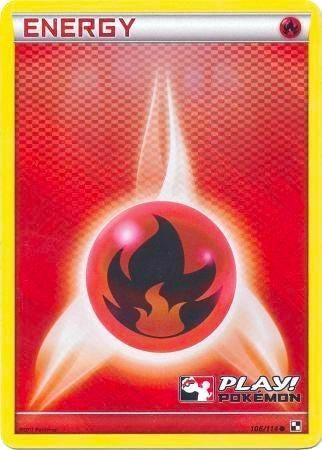 Image for Fire Energy - 106/114 (Play! Pokemon) (106/114) [League & Championship Cards] - Pokemon