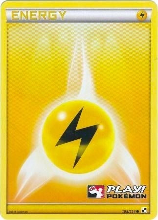 Image for Lightning Energy - 108/114 (Play! Pokemon) (108/114) [League & Championship Cards] - Pokemon