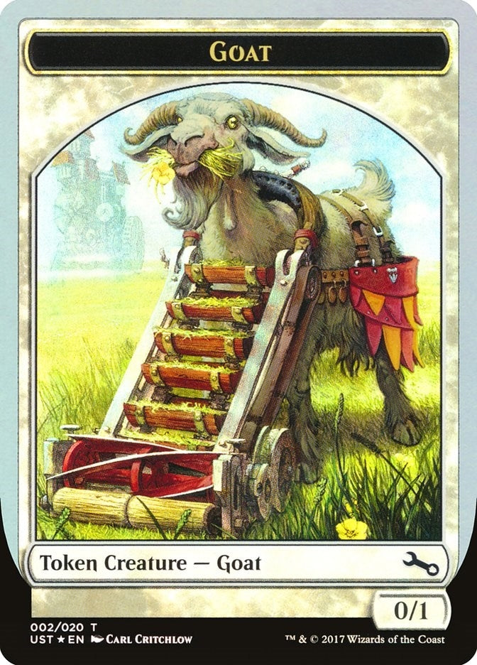Image for Goat Token (2) [Unstable] - Magic: The Gathering