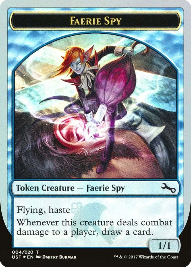 Faerie Spy Token (4) [Unstable Tokens]