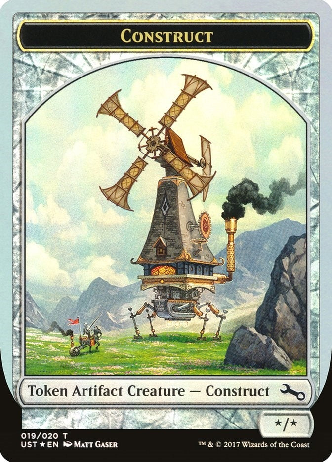 Image for Construct Token (19) [Unstable] - Magic: The Gathering
