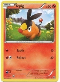 Image for Tepig 15/114 (Cosmos Holo) (015/114) [League & Championship Cards] - Pokemon