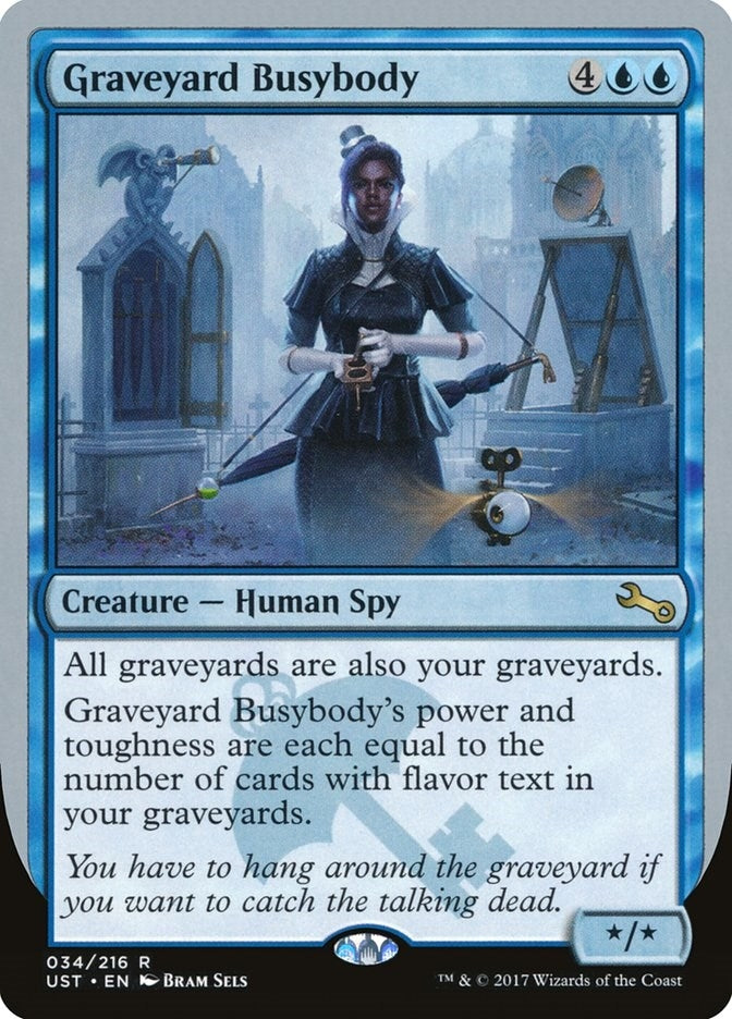 Image for Graveyard Busybody (34) [Unstable] - Magic: The Gathering