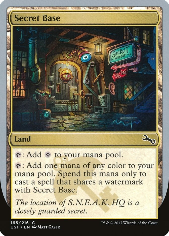 Image for Secret Base (B) (165) [Unstable] - Magic: The Gathering