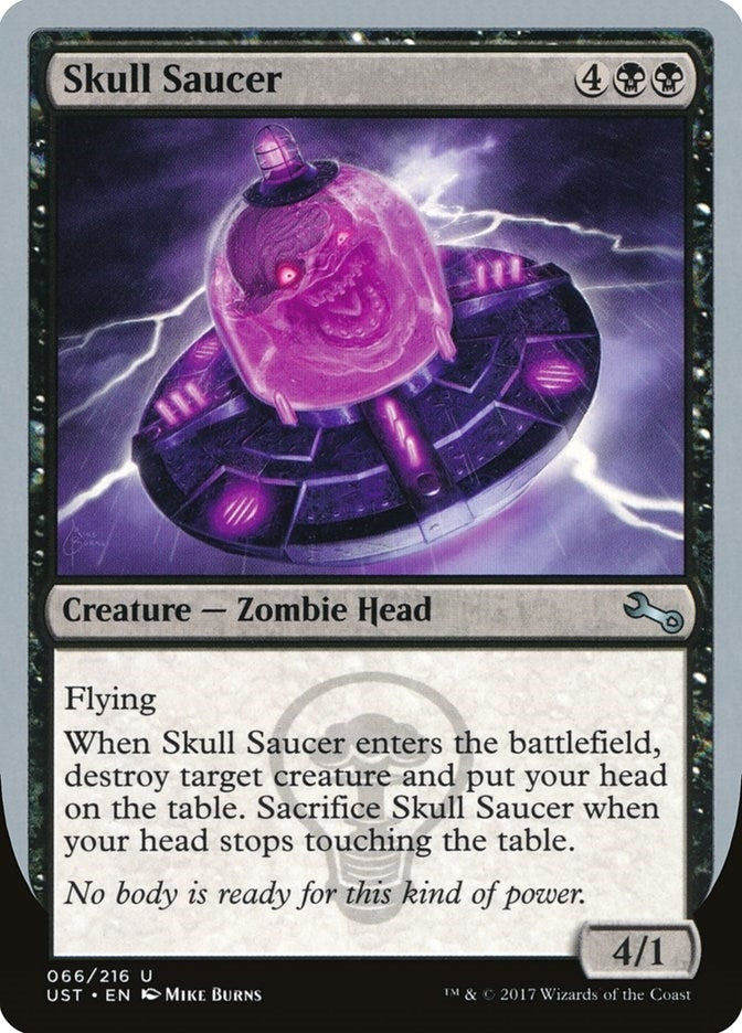 Image for Skull Saucer (66) [Unstable] - Magic: The Gathering