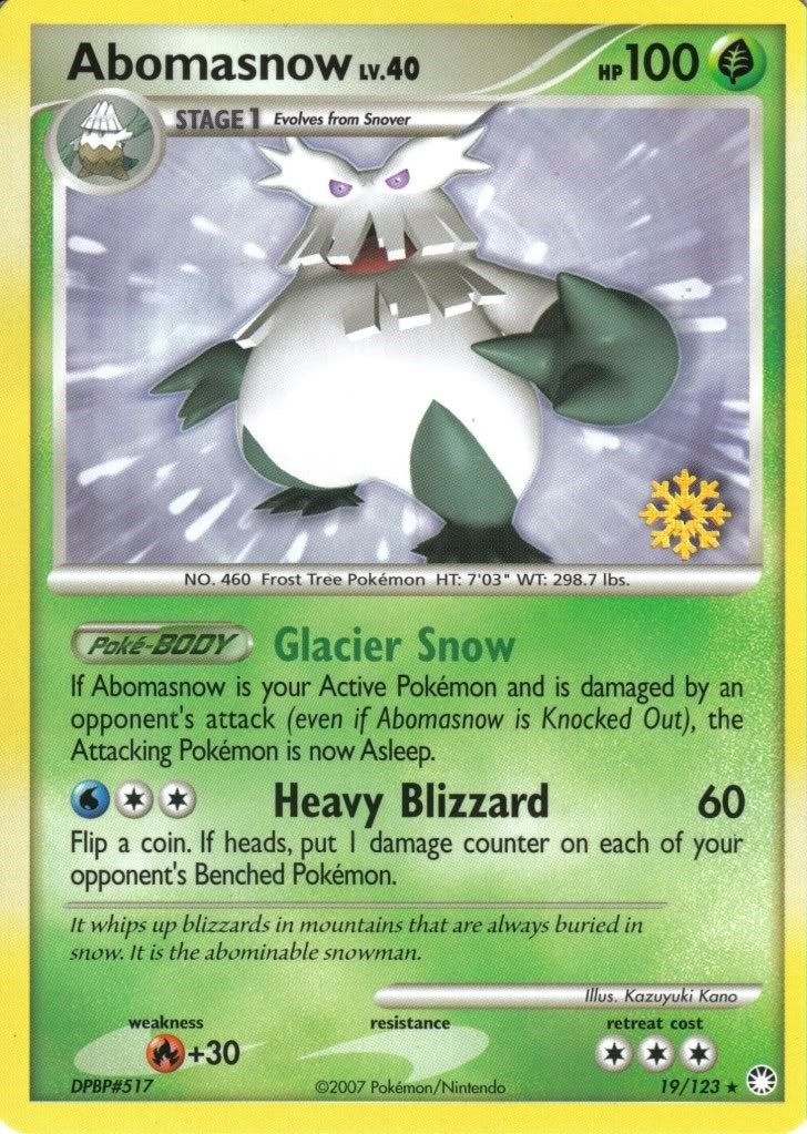 Image for Abomasnow (019/123) [Countdown Calendar Promos] - Pokemon
