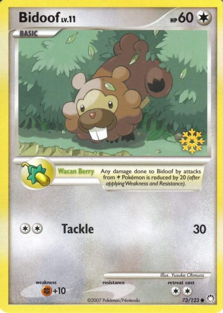 Image for Bidoof (073/123) [Countdown Calendar Promos] - Pokemon