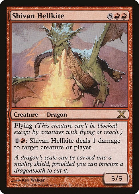 Image for Shivan Hellkite (231) [10th Edition] - Magic: The Gathering