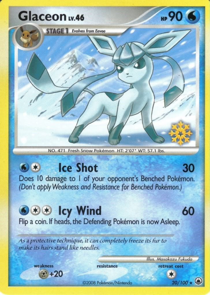 Image for Glaceon (020/100) [Countdown Calendar Promos] - Pokemon