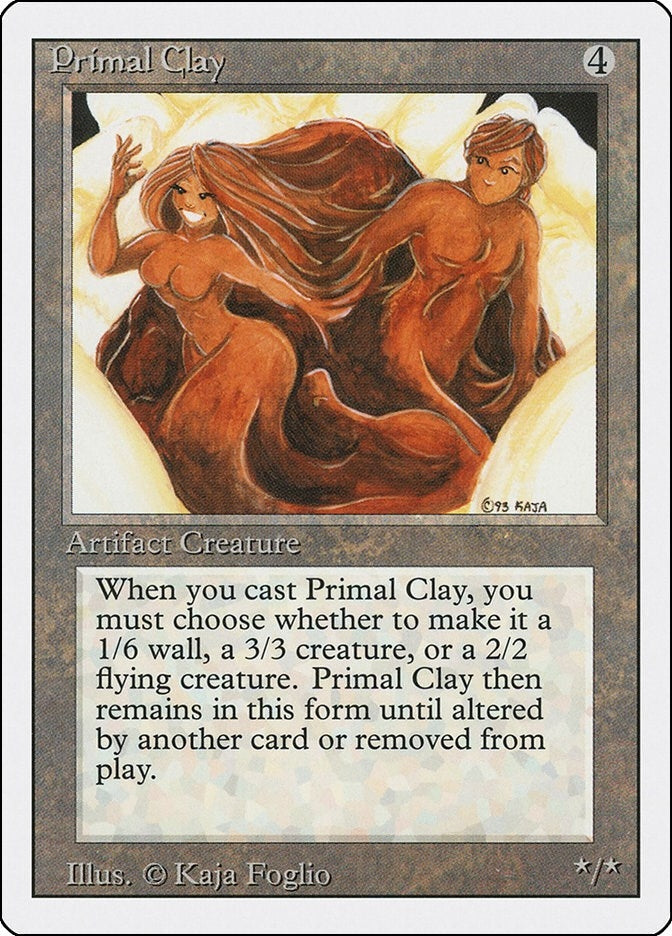 Image for Primal Clay [Revised Edition] - Magic: The Gathering