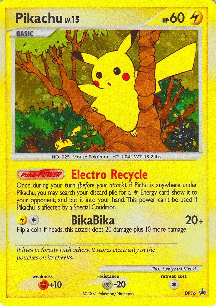 Image for Pikachu - DP16 (DP16) [Countdown Calendar Promos] - Pokemon