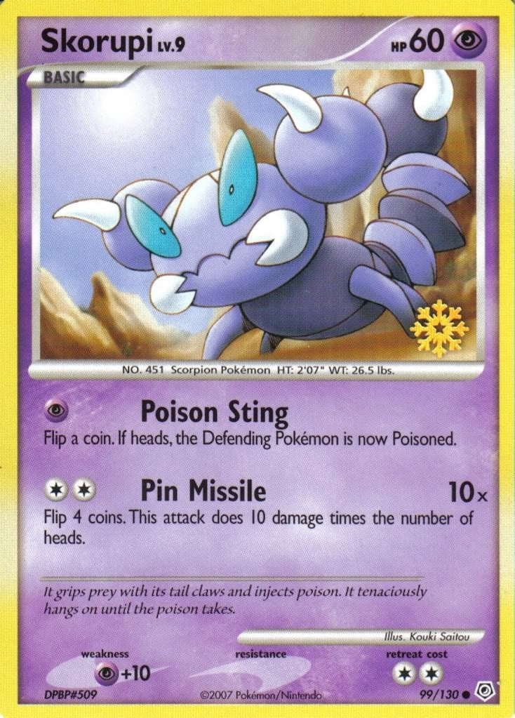 Image for Skorupi (099/130) [Countdown Calendar Promos] - Pokemon