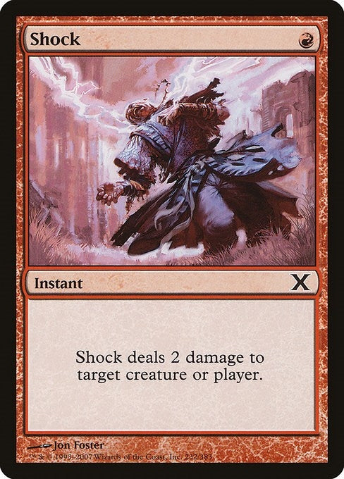 Image for Shock (232) [10th Edition] - Magic: The Gathering