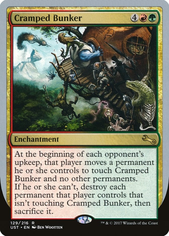Image for Cramped Bunker (129) [Unstable] - Magic: The Gathering