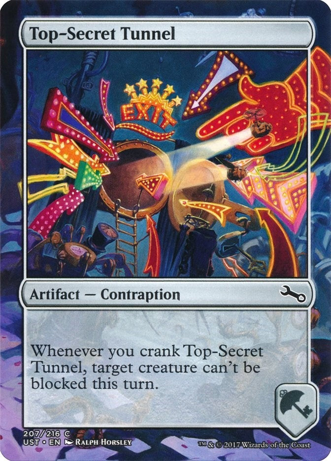 Image for Top-Secret Tunnel (207) [Unstable] - Magic: The Gathering