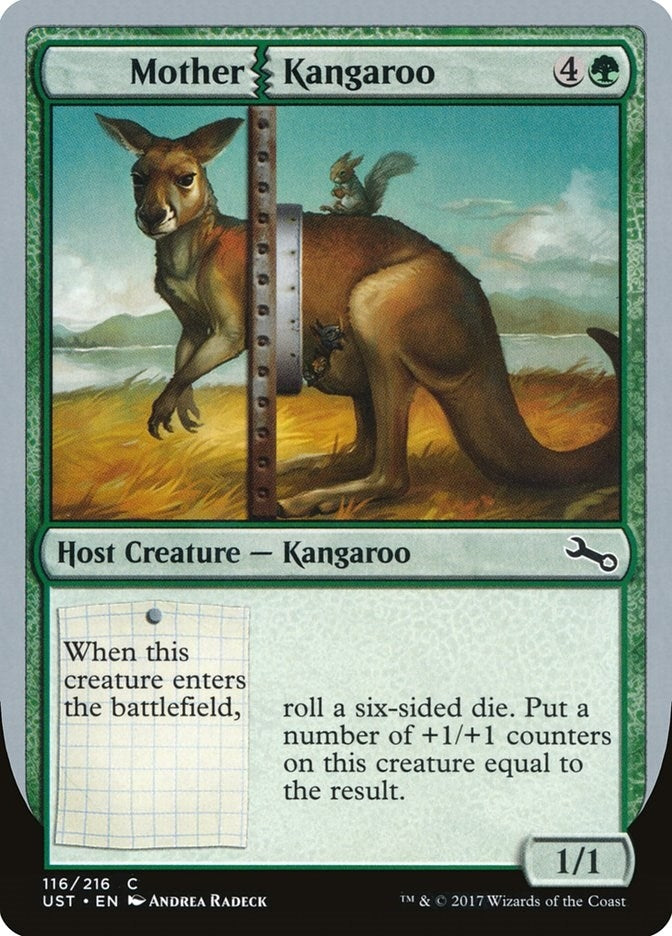 Image for Mother Kangaroo (116) [Unstable] - Magic: The Gathering