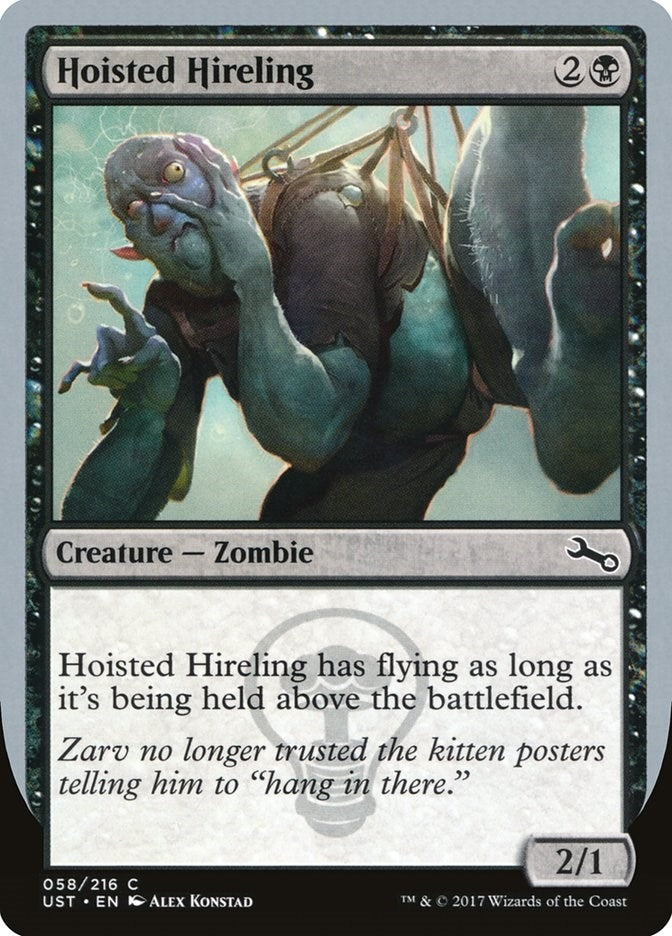 Image for Hoisted Hireling (58) [Unstable] - Magic: The Gathering