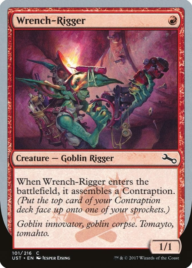 Image for Wrench-Rigger (101) [Unstable] - Magic: The Gathering