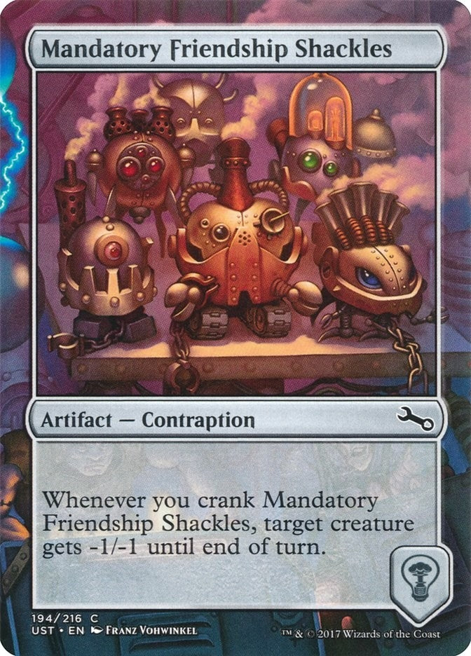 Image for Mandatory Friendship Shackles (194) [Unstable] - Magic: The Gathering