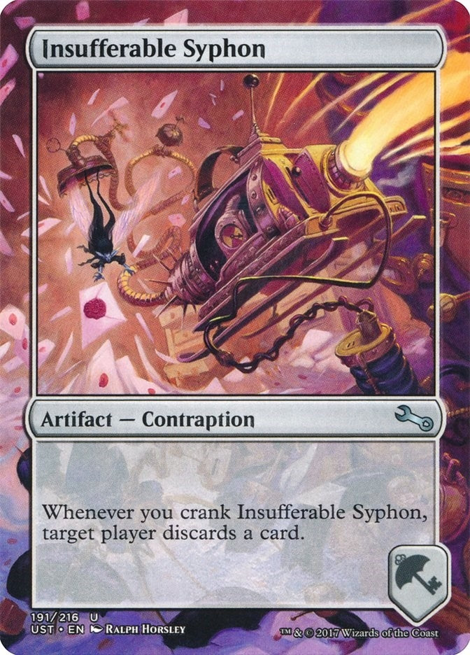 Image for Insufferable Syphon (191) [Unstable] - Magic: The Gathering