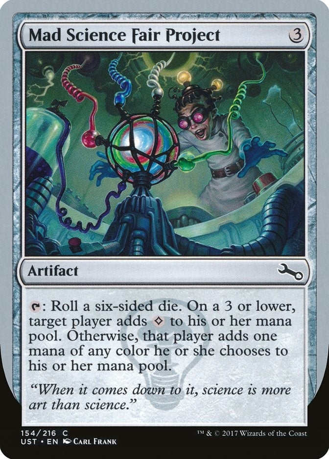 Image for Mad Science Fair Project (154) [Unstable] - Magic: The Gathering