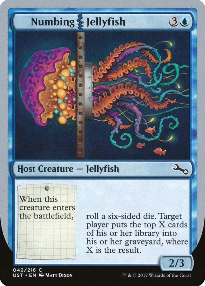 Image for Numbing Jellyfish (42) [Unstable] - Magic: The Gathering