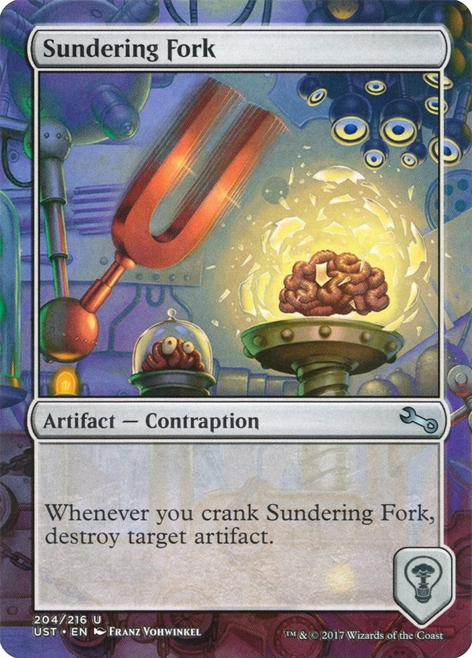 Image for Sundering Fork (204) [Unstable] - Magic: The Gathering