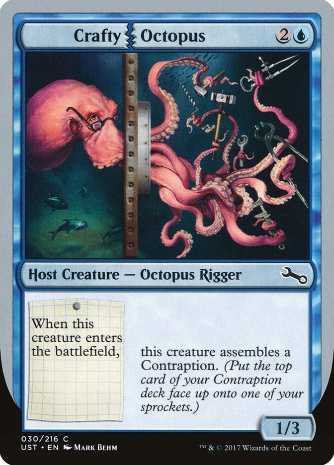Image for Crafty Octopus (30) [Unstable] - Magic: The Gathering