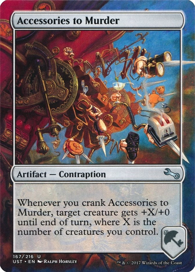 Image for Accessories to Murder (167) [Unstable] - Magic: The Gathering