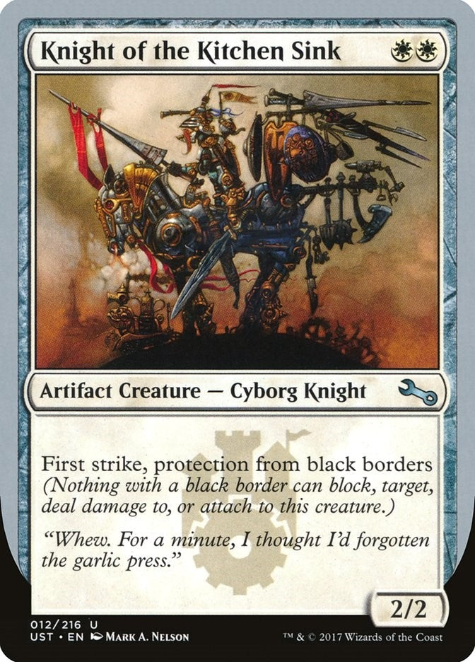 Image for Knight of the Kitchen Sink (A) (12) [Unstable] - Magic: The Gathering
