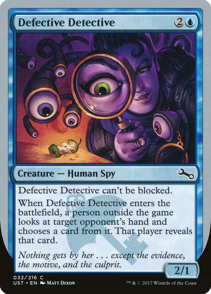 Image for Defective Detective (32) [Unstable] - Magic: The Gathering